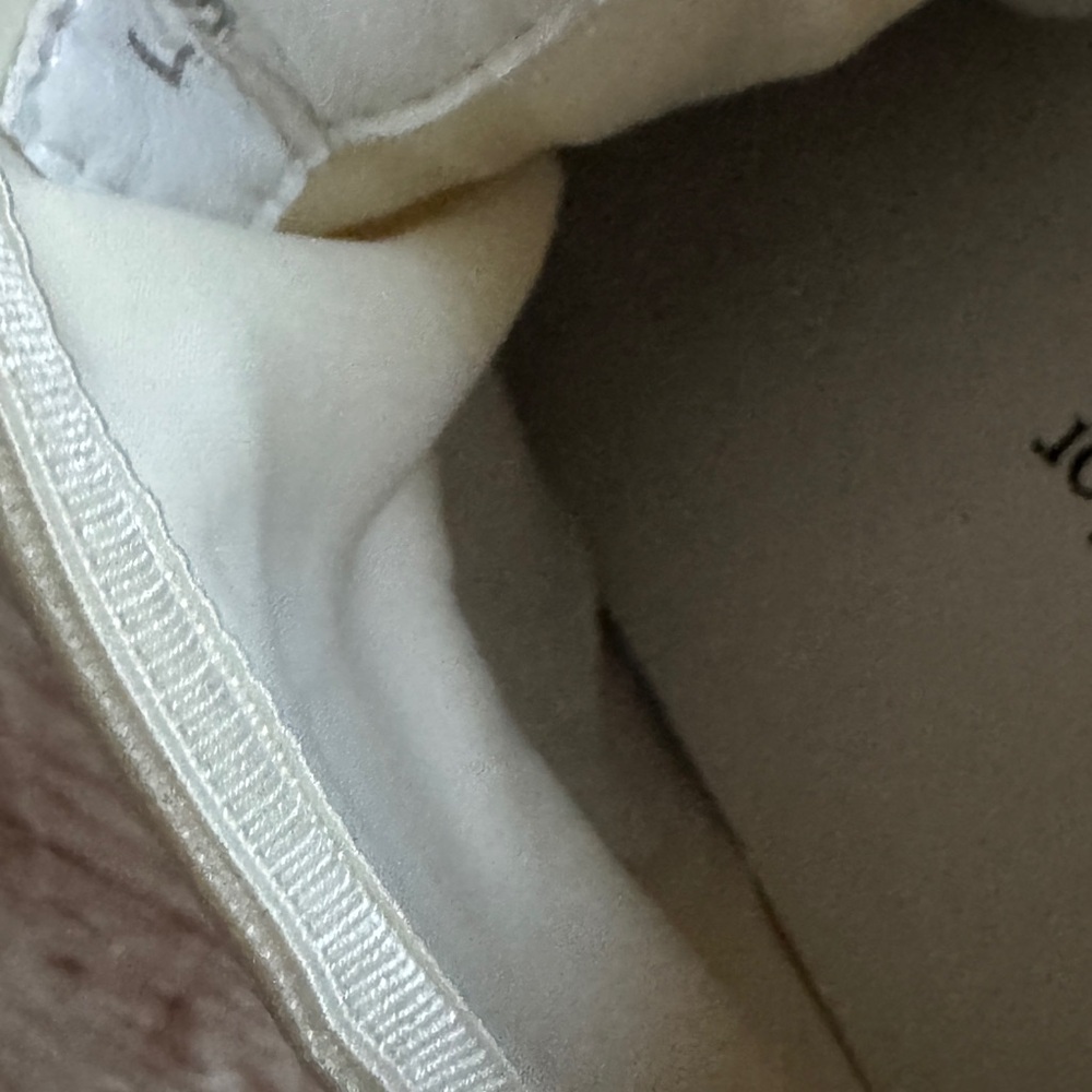 Dior D-Connect Size 5.5 Off White Fabric and PVC Lace Up Sneakers - Picture 8 of 10